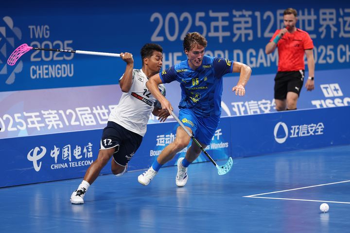 Sveriges herrlandslag vann sin andra raka match i The World Games.