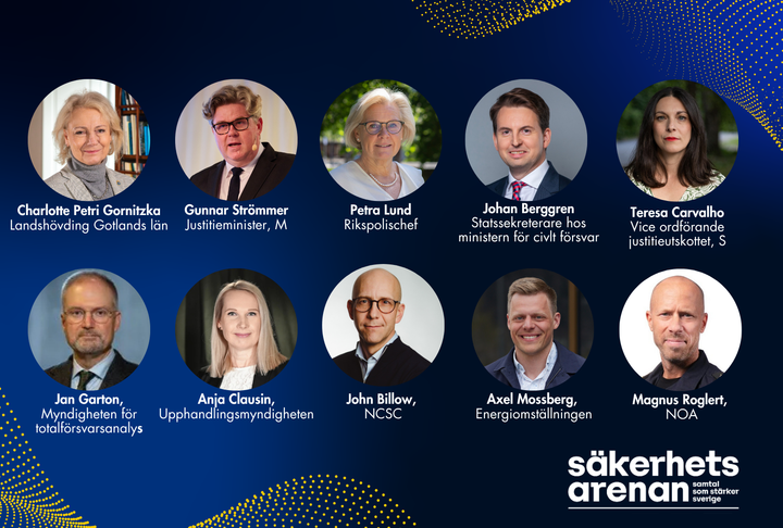 Talare på Säkerhetsarenan 2026