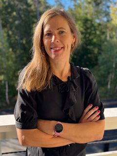 Maria Björsson, utredare på Jämställdhetsmyndigheten