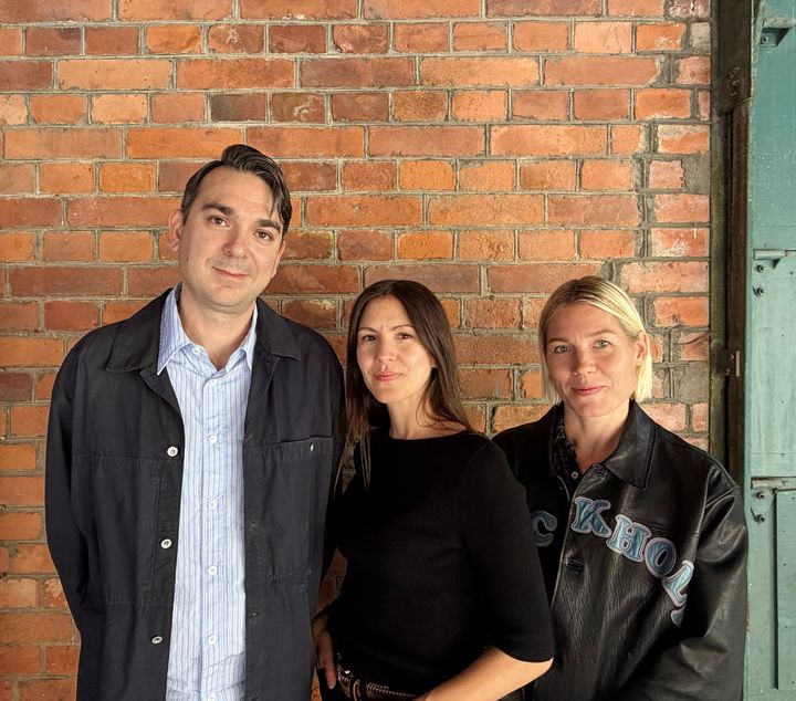 Från vänster Amir Zaino, seniorkonsult Friends Agenda, Kajsa Zetterholm Nordenchef på Substack och Marica Määttä, projektledare och konsult på Friends Agenda