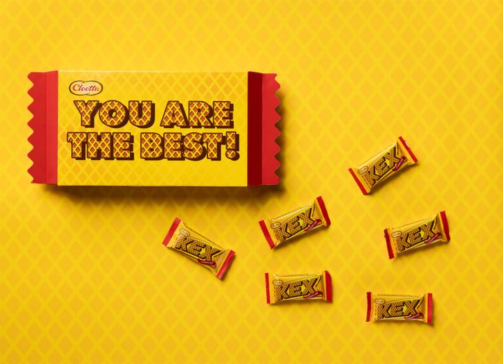 Kexchoklad i gåvoförpackning