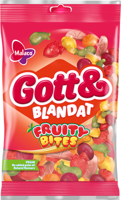 Gott & Blandat Fruity BItes 130g
