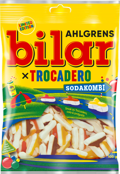 Ahlgrens bilar Sodakombi x Trocadero Limited Edition 100g