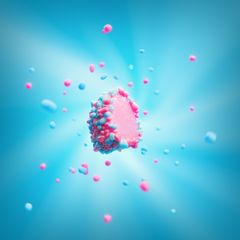 Malaco Sprinkled Foamies Sour Bubblegum