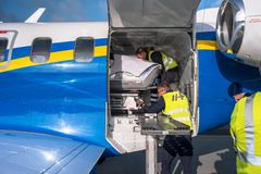 Övning: Transport av patient med högsmittsam allvarlig infektion. Linköping City Airport