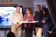 Göran Karlström MLA, beredskapsöverläkare, Region Värmland ledamot Intensivvårdsregistret, Helén Pettersson (S) riksdagsledamot, ledamot i Försvarsutskottet och MSB insynsråd, Ola Strangeways AM, Accountable Manager, ansvarig flygverksamhet, Svenskt Ambulansflyg, Taha Alexandersson, beredskapschef, Socialstyrelsen, Anna Alm Andersson förbundsdirektör, Svenskt Ambulansflyg