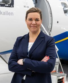 Anna Alm Andersson, förbundsdirektör, Svenskt Ambulansflyg