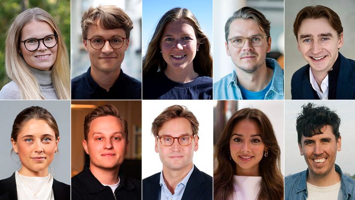 Gruppfoto av entreprenörerna antagna till Prins Daniels Fellowships mentorprogram.