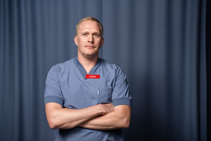 Christofer Lindholm, omvald ledamot i Läkarförbundets styrelse