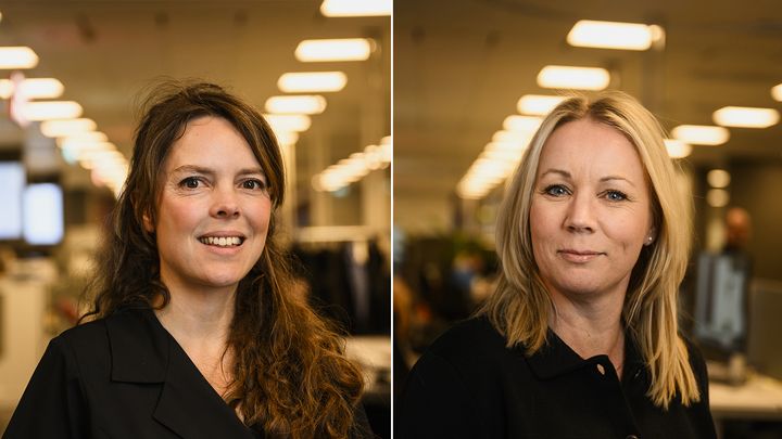 Josefina Rickardt och Tove Stenquist får nya ansvarsområden. Foto: Jesper Frisk/Bonnier News