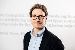 Alexander Lydecker, COO Bonnier News. Foto: Nicklas Thegerström