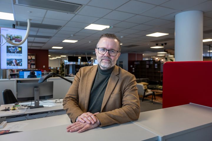 Jonas Kanje, avgående chefredaktör Sydsvenskan. Foto: Lars Brundin
