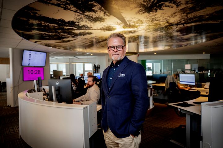 Anders Nilsson, avgående chefredaktör på Nerikes Allehanda. Foto: Robban Andersson, NA