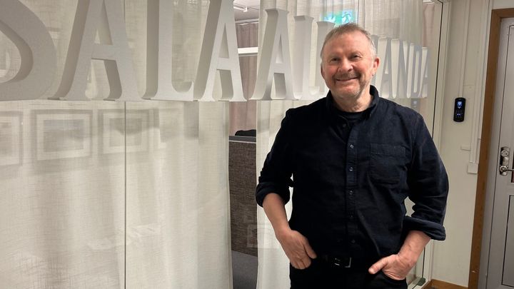 Mats Wikman avgår i höst som chefredaktör på Sala Allehanda. Foto: Carola Blank