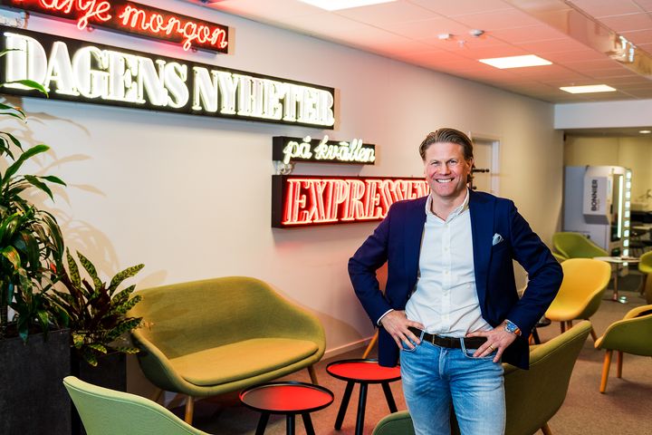 Paul Brandenfeldt, försäljningsdirektör Bonnier News.