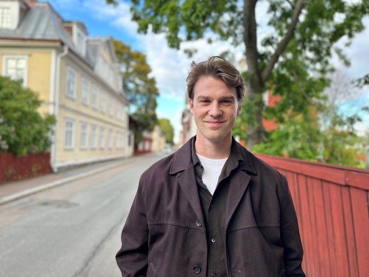Gustav Martinpelto, tillträdande chefredaktör på Södra Dalarnes Tidning. Foto: Pressbild