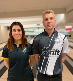 Emil Svensson blev etta i desperadon och Nicole Layrisse tvåa.