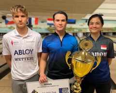 Topp 3, Luukas Väänänen, Alex Joki och Daphne Tan.