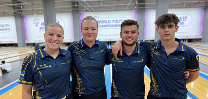 Sverige tar silver i mixed vid U21-VM i bowling.