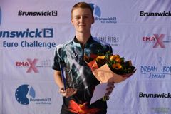 Den 16-årige Vänersborgstalangen Noel Haglund Torgersen slutade på tredje plats i Münchens Europtourtävling.