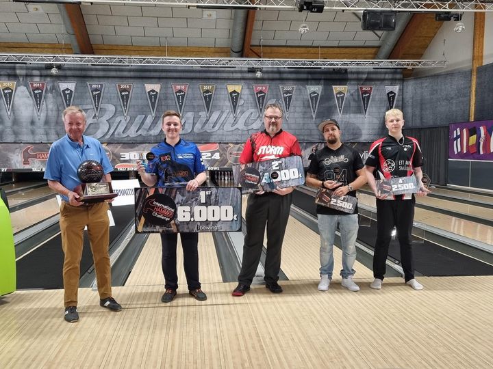 Emil Svensson kom på fjärde plats i International Hammer Challenge.