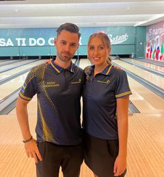 Adam Andersson och Jenny Wegner tog brons i mixed vid Europacupen i Bratislava, Slovakien.