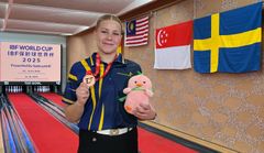 Nora Johansson tog brons i singel i World Cup.