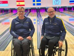 Gunnar Wanneberg och Richard Norén börjar spela på onsdag i para-VM.