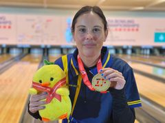 Lisa Nordström Green vinner VM-guld i singel.