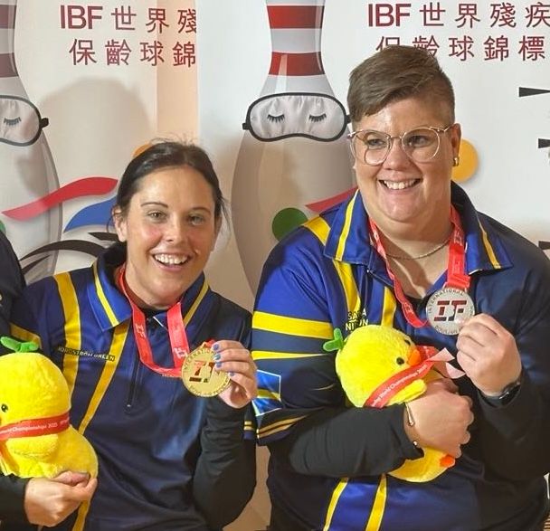 Det blev en svensk dubbel i para-VM i bowling under tisdagen. Lisa Nordström Green vinner VM-guld i singel och Sabina Nilsson tar silver.