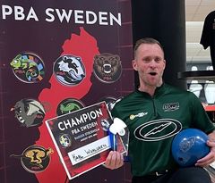 IS Götas veteran Karl Wahlgren vann den tredje deltävlingen PBA Badger Stockholm Open på den svenska PBA-touren.