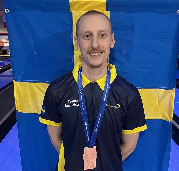 Teodor Samuelsson tar brons i Europacupen.