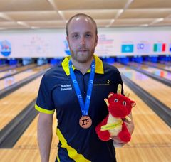 VM-brons för Markus Jansson i singel.