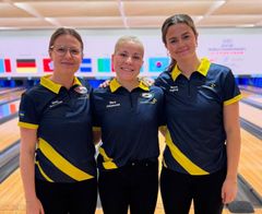 Anna Andersson, Nora Johansson och Hanna Engberg.