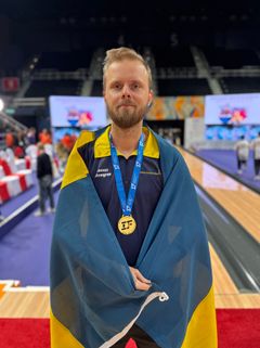 James Blomgren vinner det individuella guldet i All Events.