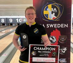 Alvin Kvarnström vann igår andra raka tävlingen i PBA Sweden.