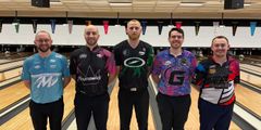 Topp fem som är klara för stegfinal i PBA Players Championship.