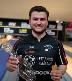 Robin Ilhammar vann guld i elit-SM under fredagen.