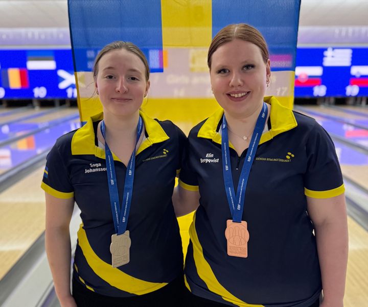 Saga Johansson tog igår silver i masters i junior-EM och för Elin Bergqvist blev det brons. Sverige gjorde ett succéartat mästerskap på tjejsidan.