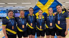Brons för Sverige i 5-manna.