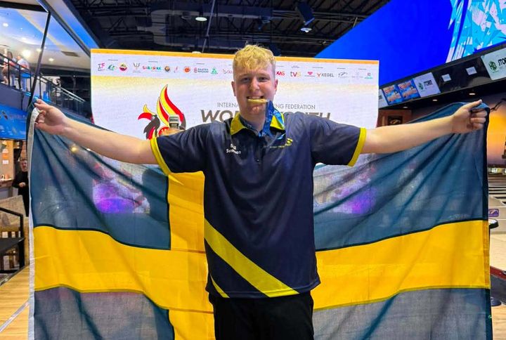 Emil Svensson vann i natt guld i singel i U21-VM.