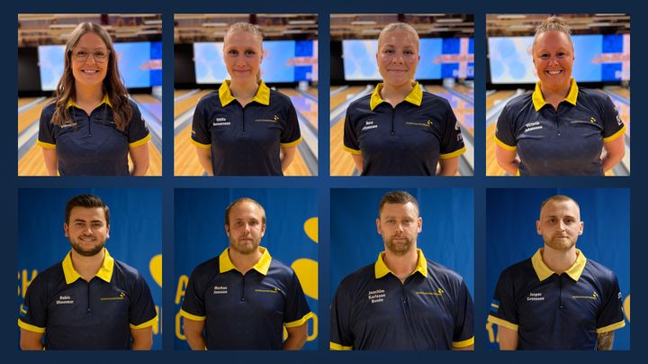 Det svenska laget till World Cup i bowling är uttaget.