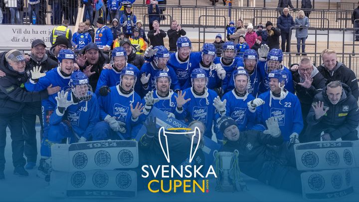 Villa Lidköping BK vinner Svenska Cupen för femte året i rad