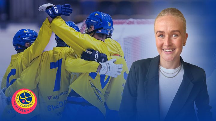 Malin Ågren Kommersiellt ansvarig på Svenska Bandyförbundet