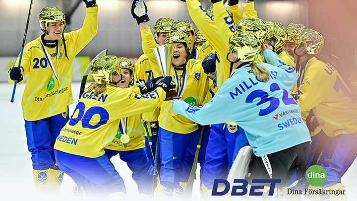 VM-guld till Sverige