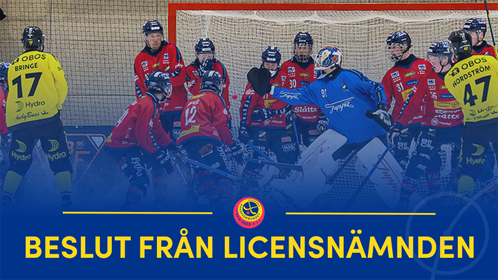 Licensnämnden har beslutat om elitlicens för säsongen 2026/2027