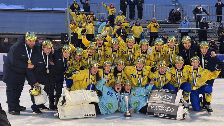 VM-guld till Sveriges damer - försvarar titeln