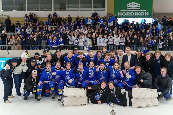 Villa Lidköping BK P19 vinner SM-guld