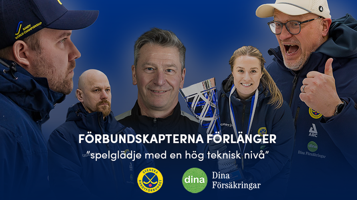 Fortsatt förtroende – fem förbundskaptener förlänger