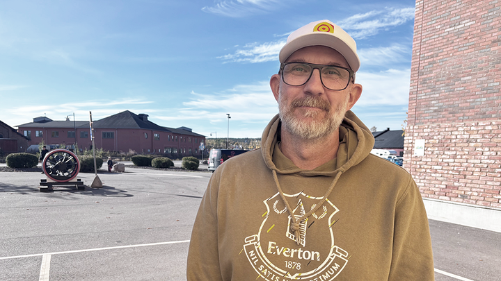 Andreas Bergwall på Svenska Cupens finalhelg i Bollnäs